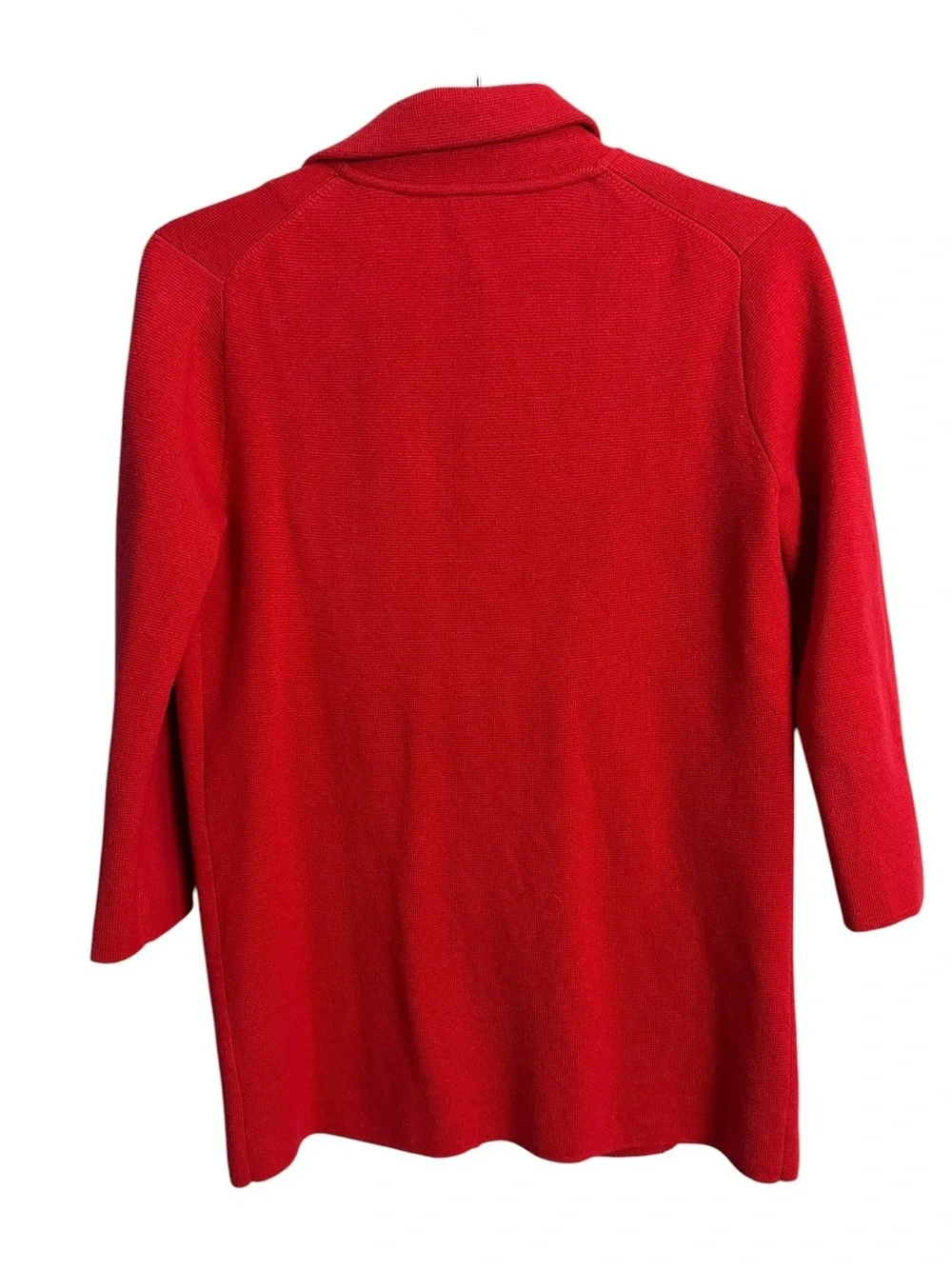 J.Crew 365 Red Sophie Open Blazer Cardigan Jacket Merino Blend - Picture 3 of 12